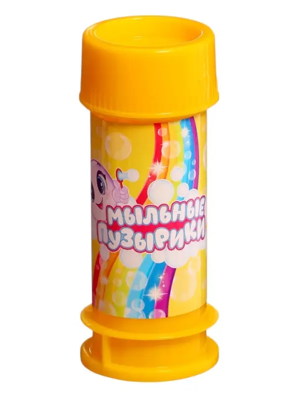 Мыльные пузыри, 35 мл, цвет МИКС
