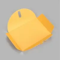 Конверт подарочный для сертификата, 10.5&times;7.2 см, перламутр, жёлтый