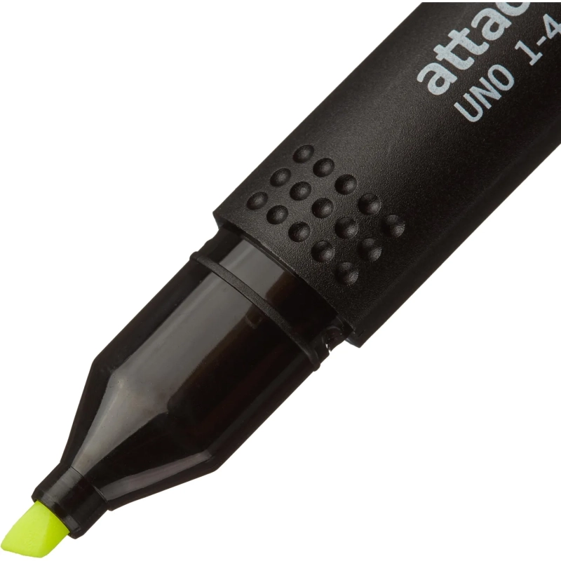 Маркер текстовыделитель Uno 1-4мм желтый