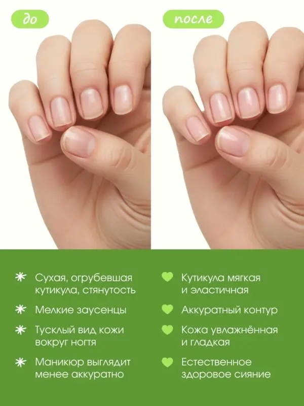 Масло для кутикулы в карандаше с ароматом киви, 2 г, PICO MICO