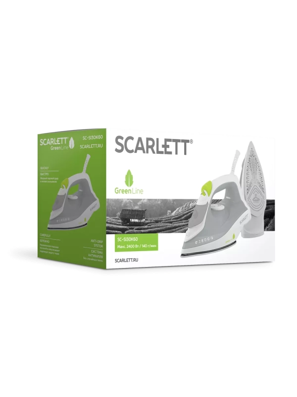 Утюг паровой с керамическим покрытием 2400 Вт SC-SI30K60 Утюг паровой с керамическим покрытием 2400 Вт SC-SI30K60