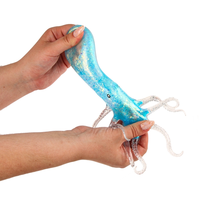 Мялка Мялка "Кальмар" с водой, цвета МИКС