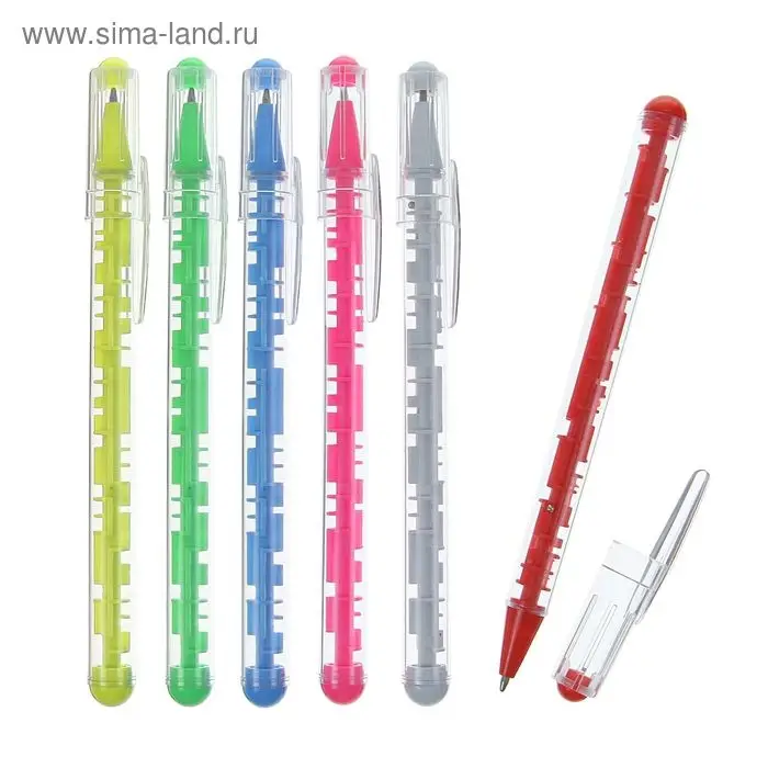 Ручка - прикол шариковая Calligrata «Лабиринт», МИКС Ручка - прикол шариковая Calligrata «Лабиринт», МИКС