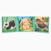 Магнитные пазлы для малышей &laquo;Мамы и малыши&raquo;, книга 3 в 1, Крошка Я