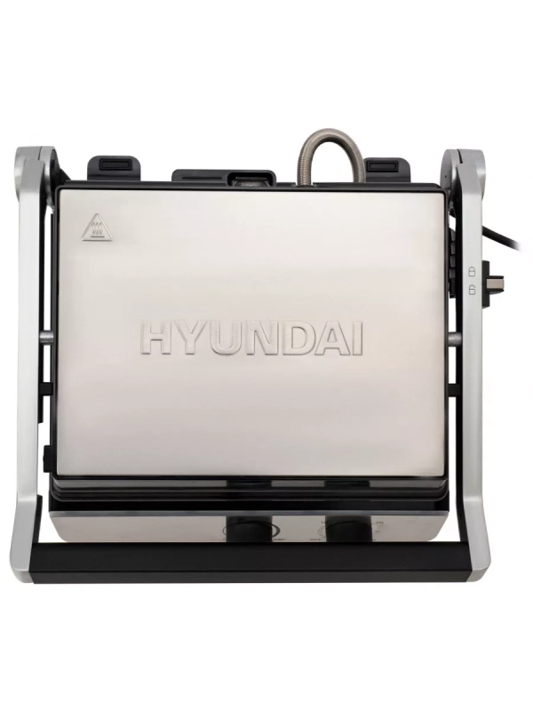 Электрогриль HYG-5047 2200Вт серебристый Электрогриль HYG-5047 2200Вт серебристый