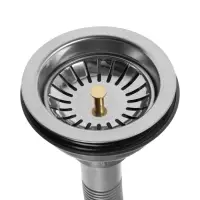 Мойка кухонная ZEIN, накладная, двойная, 0.6 мм, 80&times;48&times;15 см, 3 1/2&rsquo;&rsquo;, с сифоном