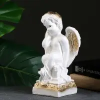 Фигура &laquo;Ангел на Пьедестале&raquo; белый 25&times;14&times;12 см