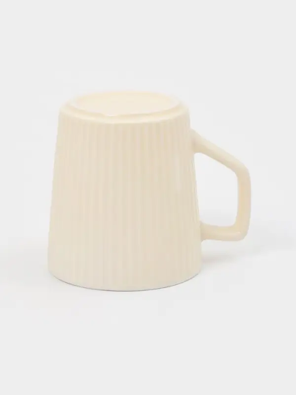 Набор кружек 4 шт  "Loft" размер 12х9х10 см цвет молочный