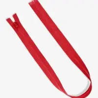 Молния &laquo;Трактор&raquo;, №5, разъёмная, замок автомат, 80 см, красная