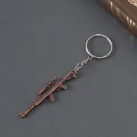 Брелок для ключей на кольце &laquo;Винтовка с прицелом&raquo;, металл, 6.3&times;1.5 см, МИКС