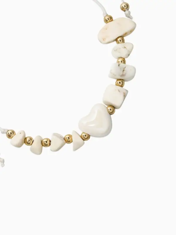 Браслет-оберег &laquo;Сердце и крошка - на любовь&raquo;, d=6 см, красный, белый