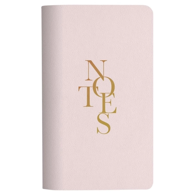 Бизнес-блокнот 130х210мм 48л.линия,скрепка,Be Smart Notes розов,N3648