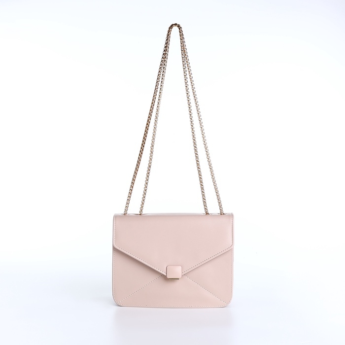 Сумка женская на магните, маленький размер, цвет бежевый Сумка женская на магните, маленький размер, цвет бежевый