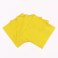 Фольга для конфет 10&times;10 см 100 шт., лимонное золото, фактура №1