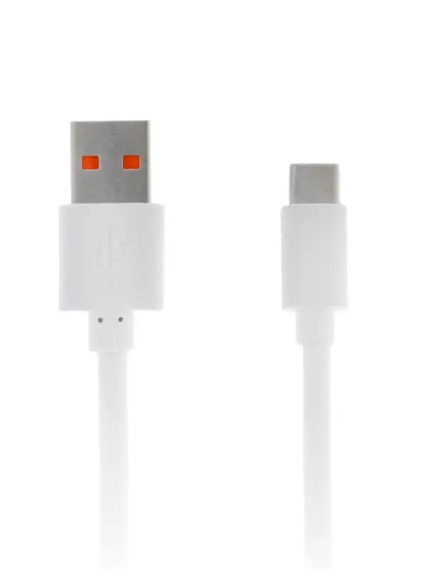 Кабель Luazon, Type-C - USB, 1 А, 1 м, белый Кабель Luazon, Type-C - USB, 1 А, 1 м, белый