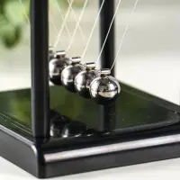 Маятник настольный антистресс &laquo;Антистресс&raquo;, чёрный, 7.5&times;8.8&times;9 см