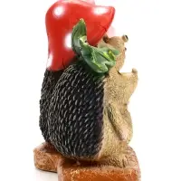 Садовая фигура 24 х 17,5 х 10,5 см "Три Ежа"