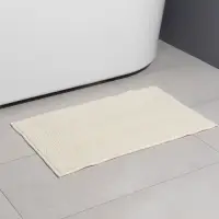 Коврик для дома LaDо́m, букли, плотность 1000 г, 50&times;80 см, белый