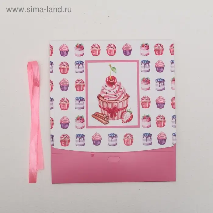 Коробка подарочная складная, упаковка, &laquo;Наслаждайся&raquo;, 20 х 18 х 5 см