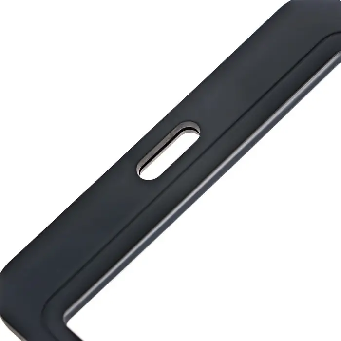 Бейдж горизонтальный, внешний размер 100×80 мм, внутренний размер 85×54 мм, чёрный Бейдж горизонтальный, внешний размер 100×80 мм, внутренний размер 85×54 мм, чёрный