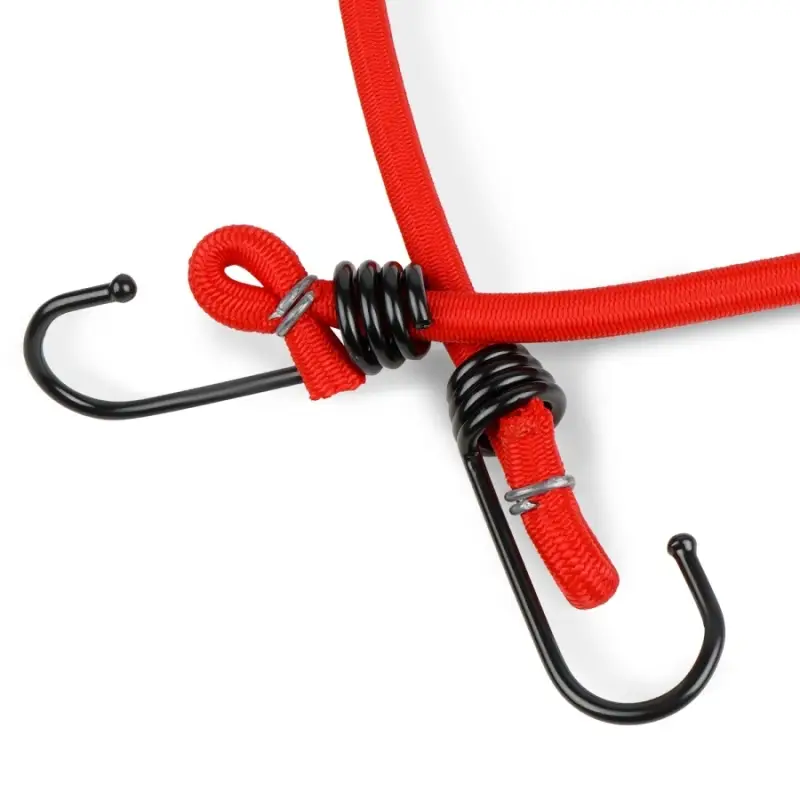 Резинка крепления груза 60 см х 8 мм, 5 шт (метал.крючки) AVS TL-07