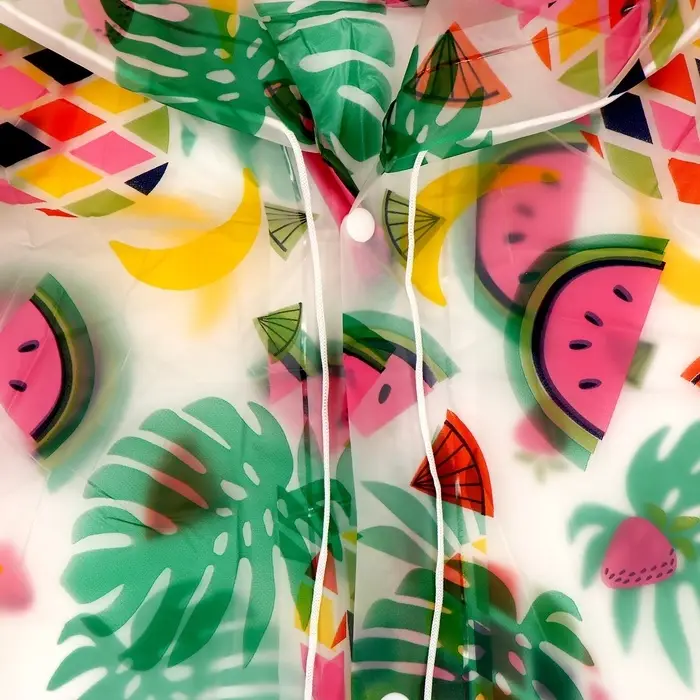 Дождевик детский &laquo;Тропики&raquo;, рост 125-155 см