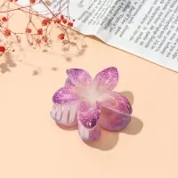 Краб для волос "Артемида" нежность, цветок, 8х7 см, микс