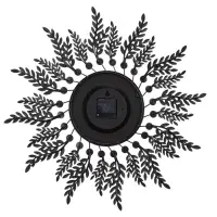 Часы настенные интерьерные &laquo;Эген&raquo;, серия: Ажур, дискретный ход, d=60 см, циферблат d=22 см, от батарейки 1хАА