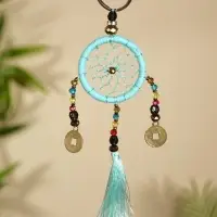 Брелок &laquo;Ловец снов&raquo;, 4&times;15 см, мятный