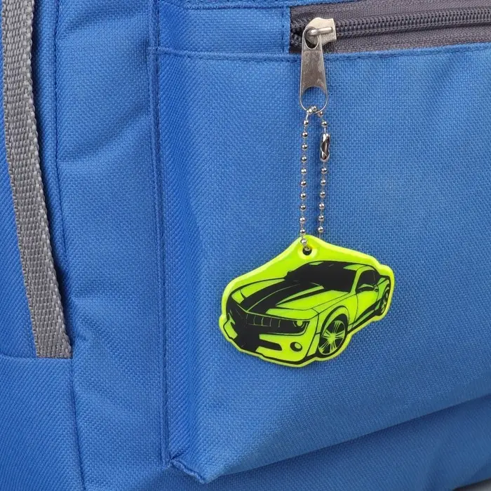 Светоотражающий элемент «Авто», двусторонний, 5.5×4.3 см, МИКС Светоотражающий элемент «Авто», двусторонний, 5.5×4.3 см, МИКС