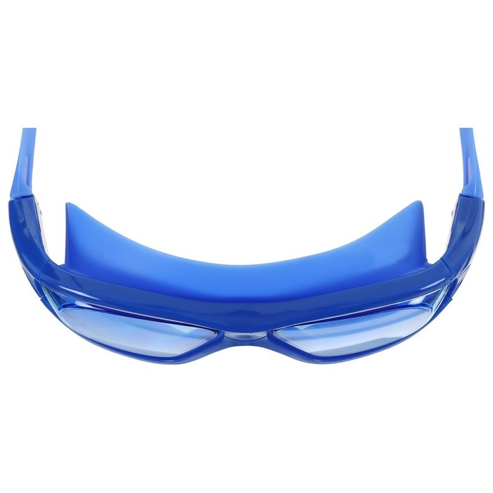 Очки для плавания ONLYTOP, беруши, цвет синий Очки для плавания ONLYTOP, беруши, цвет синий