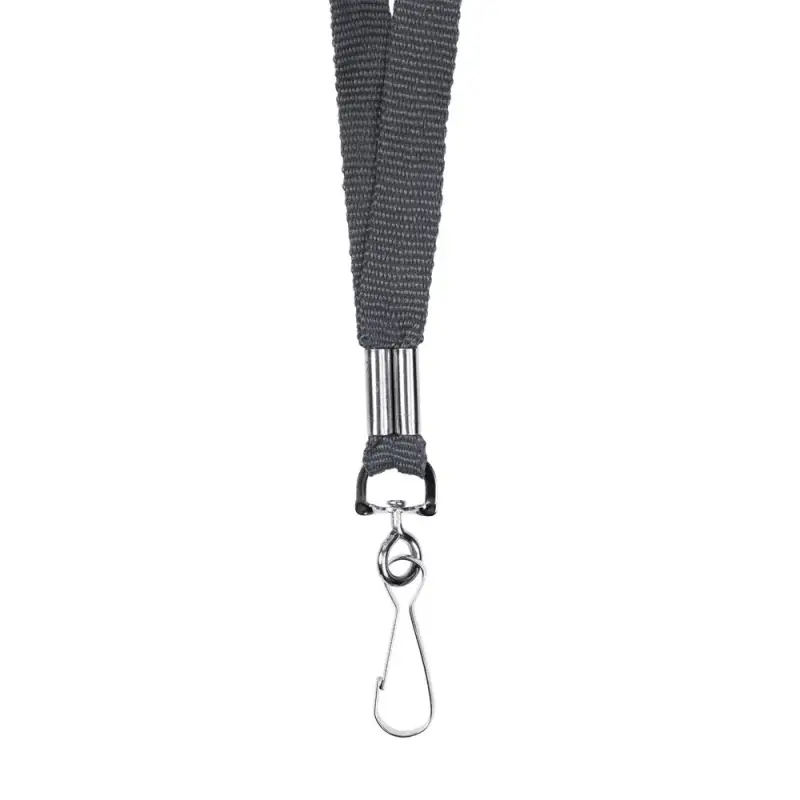 Лента с карабином Colorplan, серая Лента с карабином Colorplan, серая