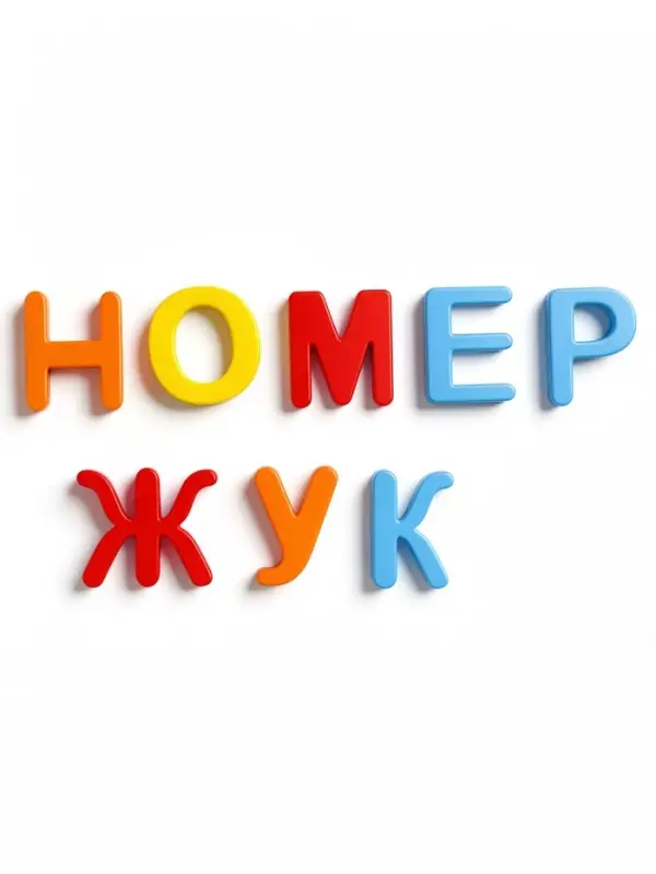 Магнитный набор "Алфавит", 33 шт.