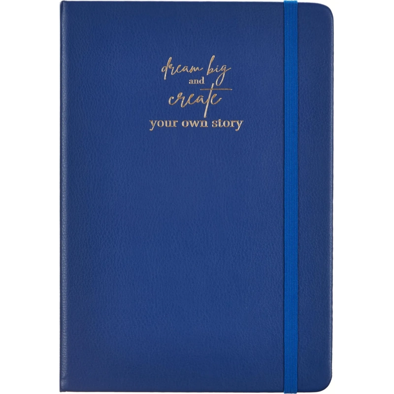 Ежедневник недатированный синий, А5 136 л., Story, ATTACHE