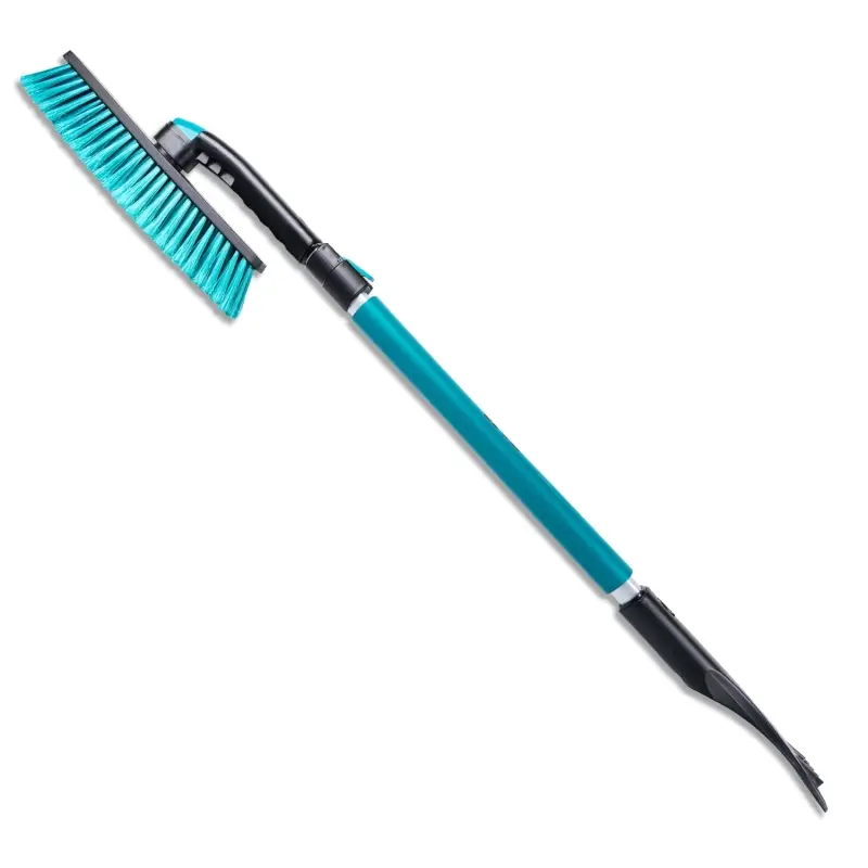 Щётка-скребок с мягкой ручкой и распушенной щетиной, поворотная, телескопич. (90-130 см) AVS SB-6330