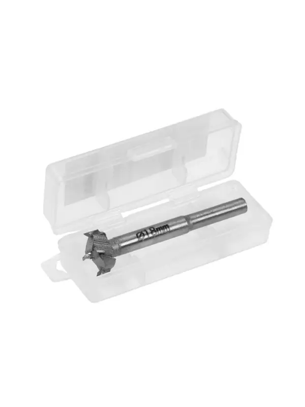 Сверло Форстнера ТУНДРА, твердосплавные пластины, цилиндрический хвостовик, 18 мм