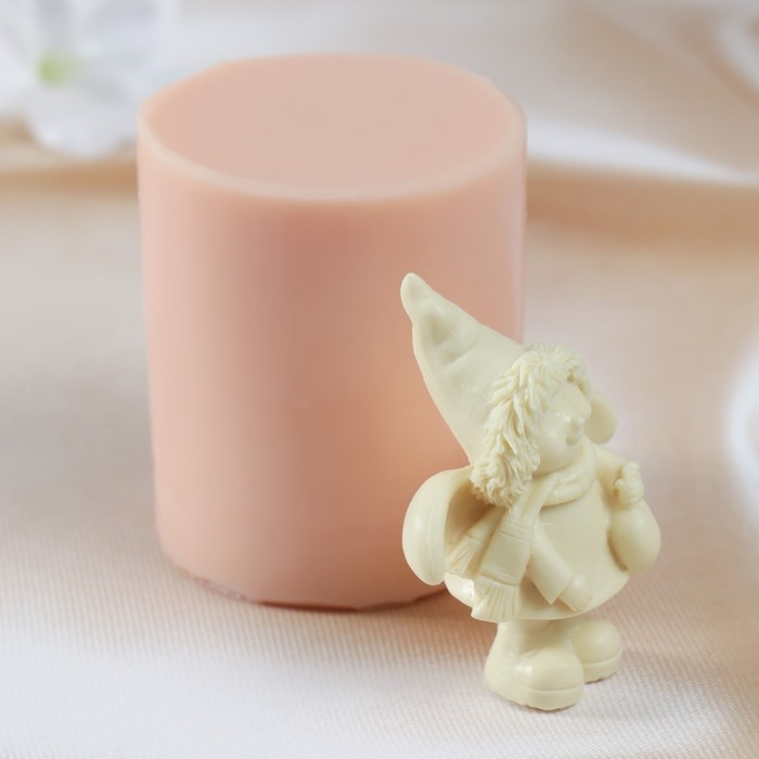 Молд силиконовый Молд силиконовый "Новогодний ангел" изделие 6,7х5,2х3,3 см