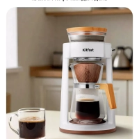 Портативная кофеварка-пуровер КТ-7573 - 0.35 л Портативная кофеварка-пуровер КТ-7573 - 0.35 л