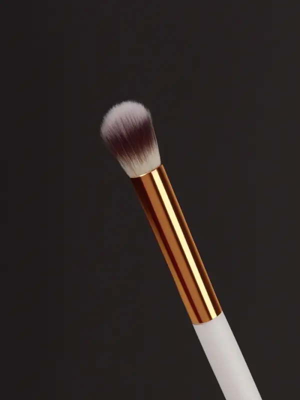 Кисть для макияжа глаз White, 18 (&plusmn; 1) см, белая