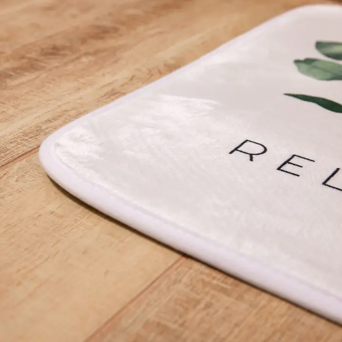 Коврик для ванной &laquo;Этель. Эвкалипт&raquo;, 80&times;50 см, велюр