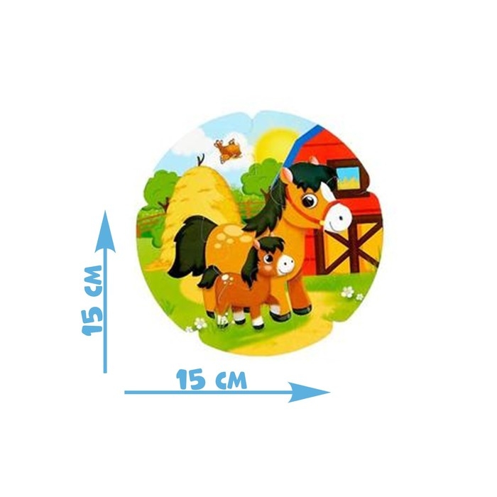 Пазлы-лото «Логика», двухсторонние, 5 пазлов, 30 деталей Пазлы-лото «Логика», двухсторонние, 5 пазлов, 30 деталей