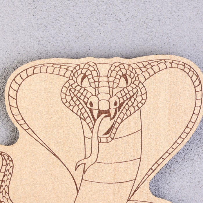 Новый год. Ключница с символом года Новый год. Ключница с символом года "Кобра 2025", 14 х 16 х 3 см