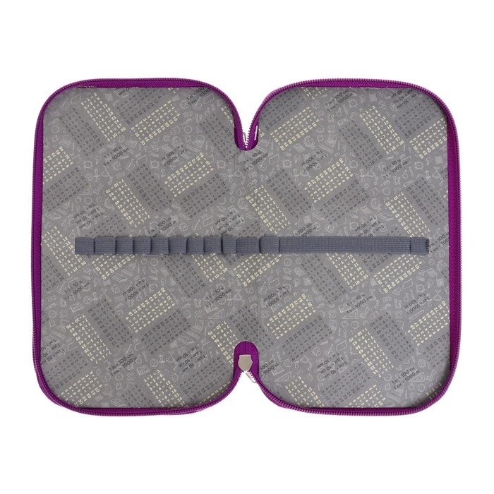 Пенал 2 секции, 125 х 205 х 40 мм, Calligrata 30П26/2 Пенал 2 секции, 125 х 205 х 40 мм, Calligrata 30П26/2 "Котик", ламинированный картон