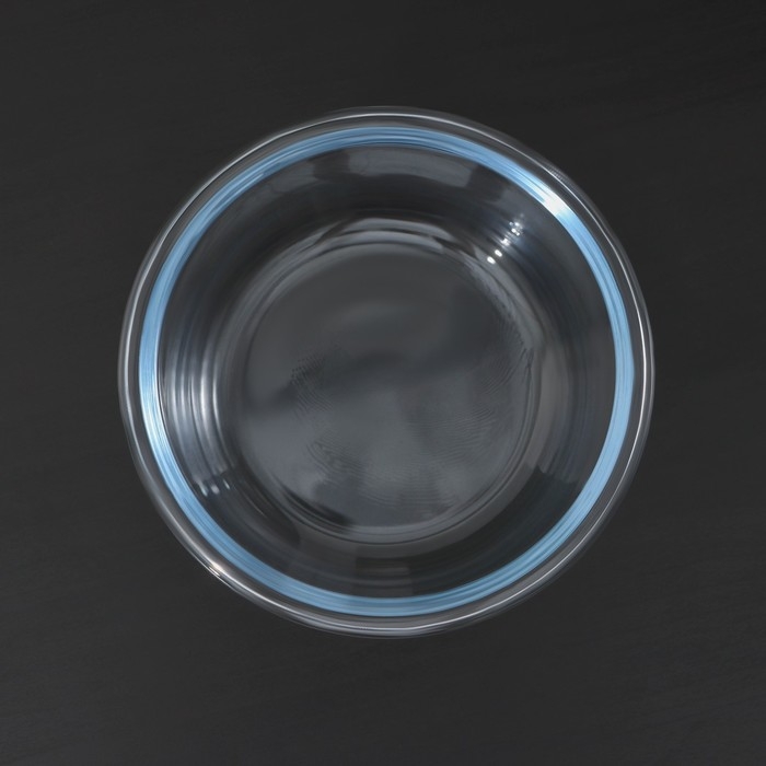 Контейнер для еды из жаропрочного стекла с бамбуковой крышкой BellaTenero «Эко», 350 мл, 13×5,5см