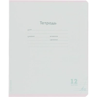 Тетрадь КОСАЯ ЛИНИЯ 12л.проз.пласт.обл. КЛАССИКА NEW ассорти,12-1419