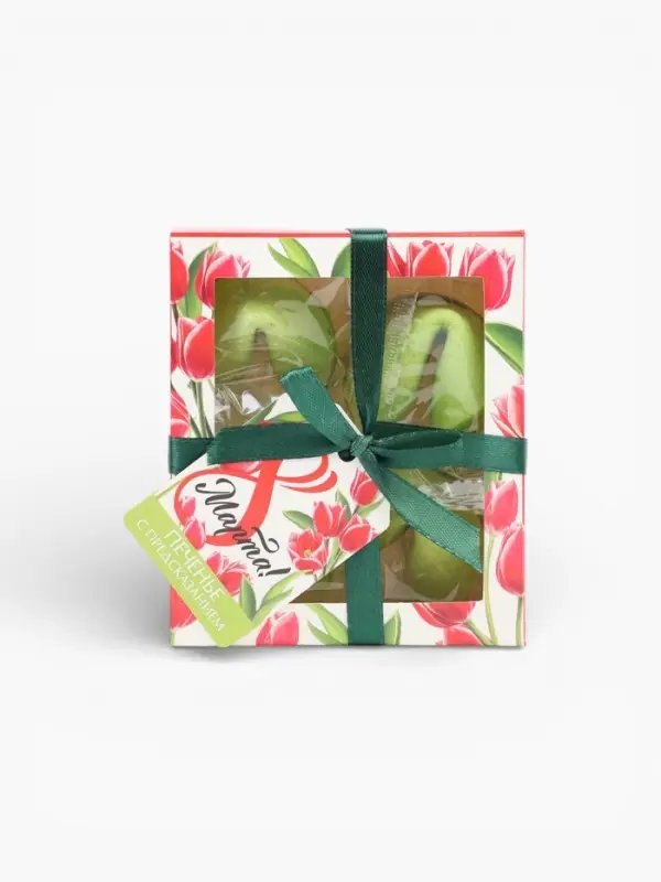 Печенье с предсказанием цветное &laquo;8 Марта&raquo;, 4 шт.