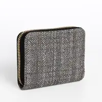 Кошелёк на молнии &laquo;Сердечко&raquo;, чёрный