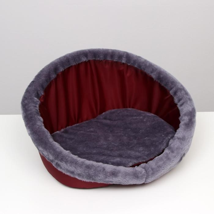 Лежак  Лежак "Ассоль", 57 x 32 x 28 см, красный