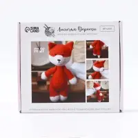 Набор для вязания. Амигуруми: мягкая игрушка &laquo;Лисичка Дороти&raquo;, 21 см