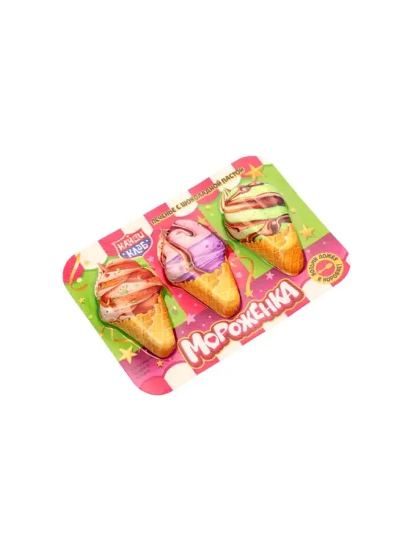 Печенье с шоколадной пастой &laquo;Мороженка&raquo;, 9 г